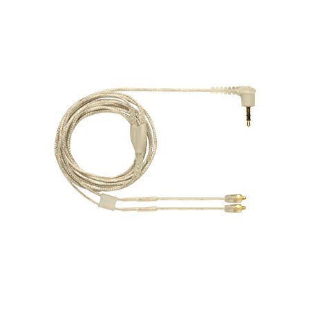 Shure EAC64CL 64 -Inch Detachable Earphone Cable for SE215, SE315, SE425 and SE535 Earphones (Clear)