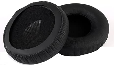 VEVER Replacement Ear pads Earpad Ear Cups Ear Cover Cushions for Monster DNA On-Ear Headphones (with VEVER LOGO package) (Black)