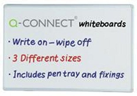 Q-Connect KF37015 Dry Wipe Board 900x600mm