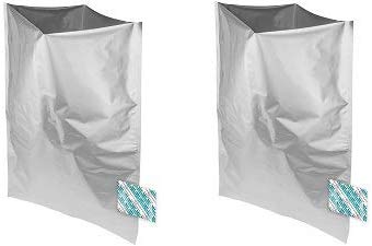 10 Dry-Packs 5 Gallon Mylar Bags and 10-2000cc Oxy-Sorb Oxygen Absorbers for Dried Dehydrated and Long Term Food Storage (2-(Pack))