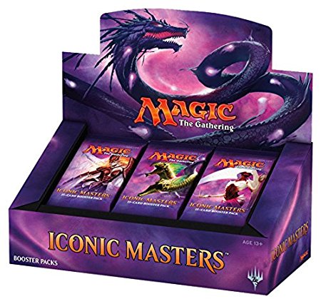 Magic the Gathering: Iconic Masters Sealed Booster Box - 24 Booster Packs MTG