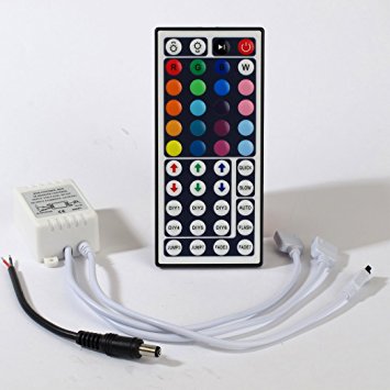 12V 44 Key Control IR Remote Controller for SMD3528 5050 RGB LED Strip Lights