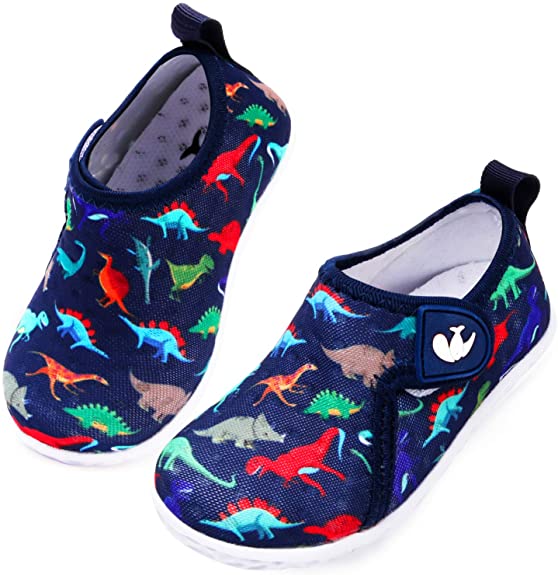 JIASUQI Baby Boys Girls Barefoot Swim Pool Water Shoes Beach Walking Sandals Athletic Fashion Sneakers
