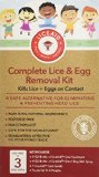 Natural Head Lice Removal Kit - Pesticide Free and FDA Compliant - Everything You Need to Eradicate Lice and Their Eggs - 100 Safe for Kids and the Whole Family - Easy 3 Step System for Complete Elimination and Prevention - Includes Natural Enzyme Treatment Shampoo Metal Nit Comb and Prevention Spray - Non-Toxic Natural Ingredients - Guaranteed Effective or Your Money Back