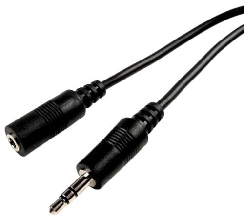 3.5mm (1/8 inch) Mini-Stereo Extension Cable for iPods, Microsoft Zune, iRiver, CD players, Stereos, Speakers, PC/TV Tuners, MP3s, Audiovox FMM100 FM Modulator and Many Other Devices