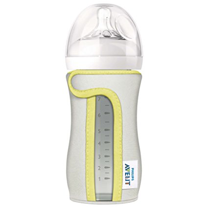 Philips Avent Glass Bottle Sleeve, 8 Ounce (Gray)