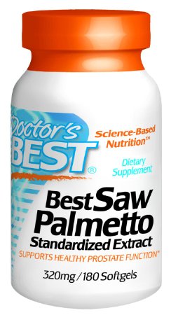 Doctors Best Saw Palmetto 320 Mg Softgels 180 Count