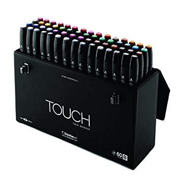 ShinHan TOUCH TWIN Marker 60 Color Set B