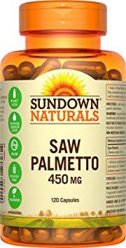 Sundown Naturals Non-GMO Saw Palmetto 450mg