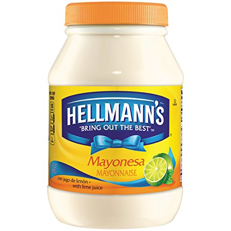 Hellmann's Mayonesa Mayonnaise with Lime Juice 30 oz