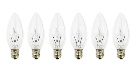 WBM B25 Himalayan Light Original Replacement Bulb 25W Incandescent Bulbs, Set of 6