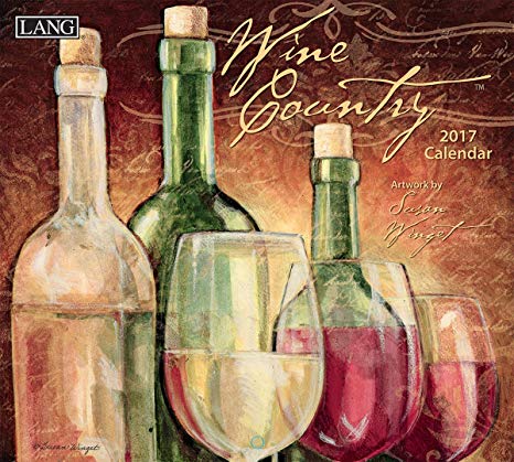 Lang 2017 Wine Country Wall Calendar, 13.375 x 24 inches (17991001885)