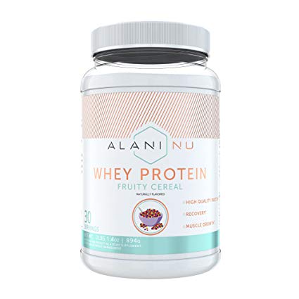 Alani Nu 100% Whey Protein Powder, Fruity Cereal, 30 Servings