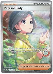 Pokemon - Parasol Lady 255/182 - Paradox Rift - Special Illustration Rare - Single Card