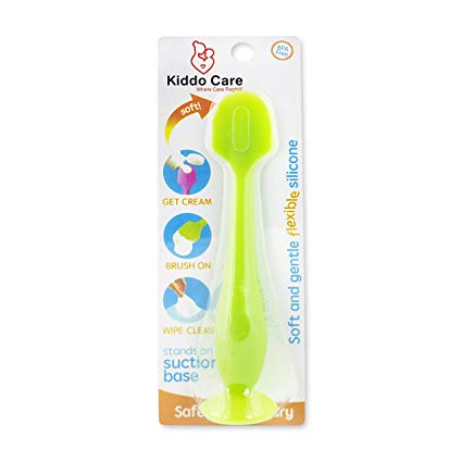 Daiper Cream Applicator brush for Easy Nappy Changing by Kiddo Care (GREEN)