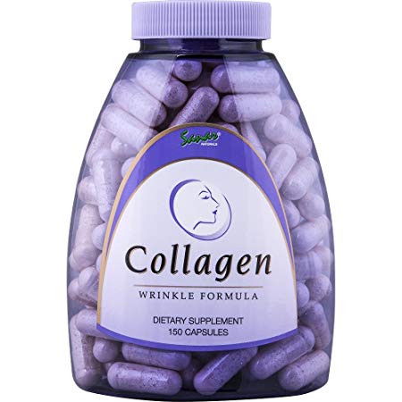 Sanar Naturals Collagen Capsules Type 1, Anti Wrinkle Formula, 150 Count (3 Pack) - Healthy Hair, Skin and Nails, Colageno Hidrolizado, Anti Arrugas, Gluten Free, Bioavailable