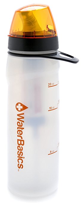 WaterBasics Filtered Water Bottle