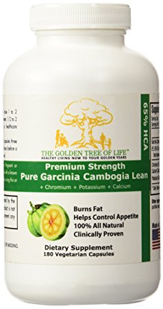 Premium Strength Pure Garcinia Cambogia Extract Lean HCA - Whole Body Fat Burner Weight Loss Appetite Suppressant Program - 180 Count - Pharmaceutical Grade Ingredient and Processing - 1500mg - Satisfaction Money Back Guarantee