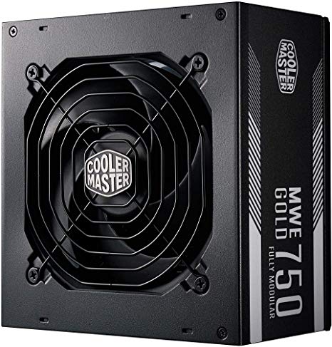 Cooler Master MPY-7501-AFAAG-US MWE 750 Gold Full Modular, 80  Gold Certified 750W Power Supply, 5 Year Warranty