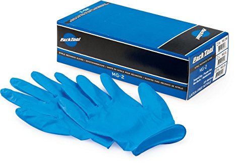 Park Tool Nitrile Med Gloves-Box of 100