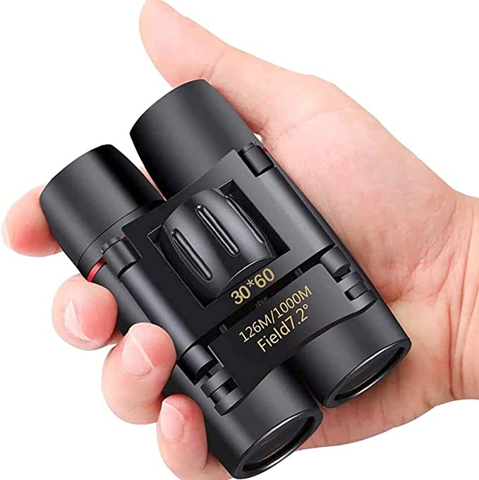 ZIYOUHU 30x60 Binoculars Small Compact Light Binoculars, Suitable for Adults and Children Bird Watching Travel Sightseeing, Waterproof Lightweight Small Binoculars, with Clear Low-Light Vision…