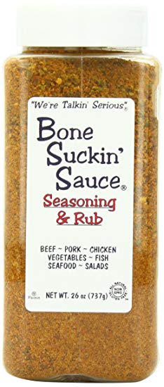Bone Suckin' Sauce Bone Suckin' Original Seasoning and Rub, 26 Ounce