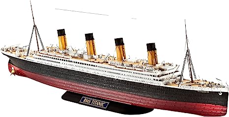 Revell of Germany 05210 RMS Titanic Plastic Model Kit, Brown