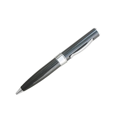 Pen Cam with DVR/Digital Camera - Black with Silver Accents (4GB)