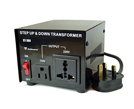 Goldsource ST-300 300 Watt Step Down and Step Up Voltage Converter