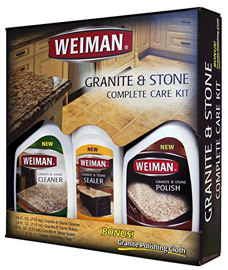 Weiman Granite and Stone Care Kit