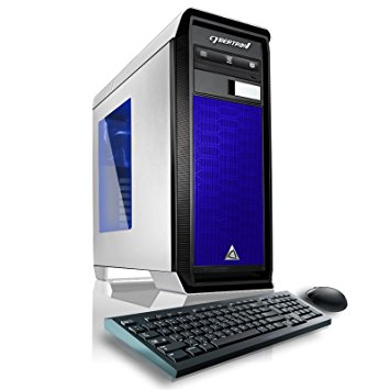 CybertronPC Titanium-1080X VR Ready Gaming Desktop - Intel Core i7-6700K 4GHz Quad-Core Processor, 16GB DDR4 Memory, NVIDIA GeForce GTX 1080 (8GB GDDR5X) Graphics, 1TB HDD, Windows 10 Home 64-Bit