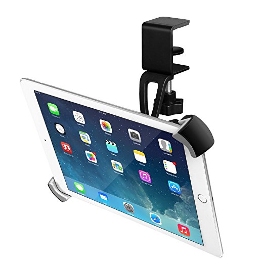 Tablet Holder, BESTEK Tablet Mount with a Universal Clamp for 9.5" -14.5" Tablets and Other Compatible Devices