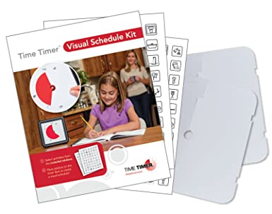 Time Timer Visual Schedule Kit Accessory - 8 inch