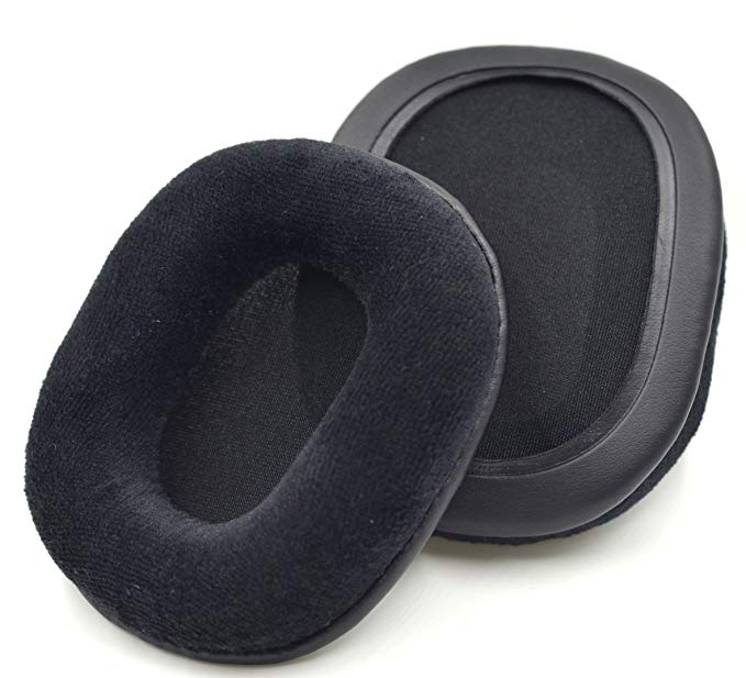Replacement velour earpads ear pad cushion cover pillow for Audio-technica ATH M20 M20X M25 SX1 M30 M30X M30S M35 M40 M40S M40FS M50 M50X M50S MSR7 headphone headset