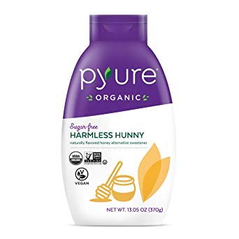 Pyure Organic Harmless Hunny, Sugar Free, Honey Alternative Sweetener, NEW & IMPROVED FORMULATION, Low Net Carbs, Keto, 14 Fluid Ounce