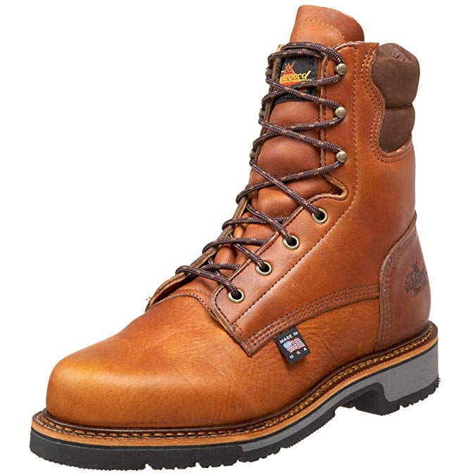 Thorogood Men's American Heritage 8" Classic Plain Toe, Non-Safety Toe Boot