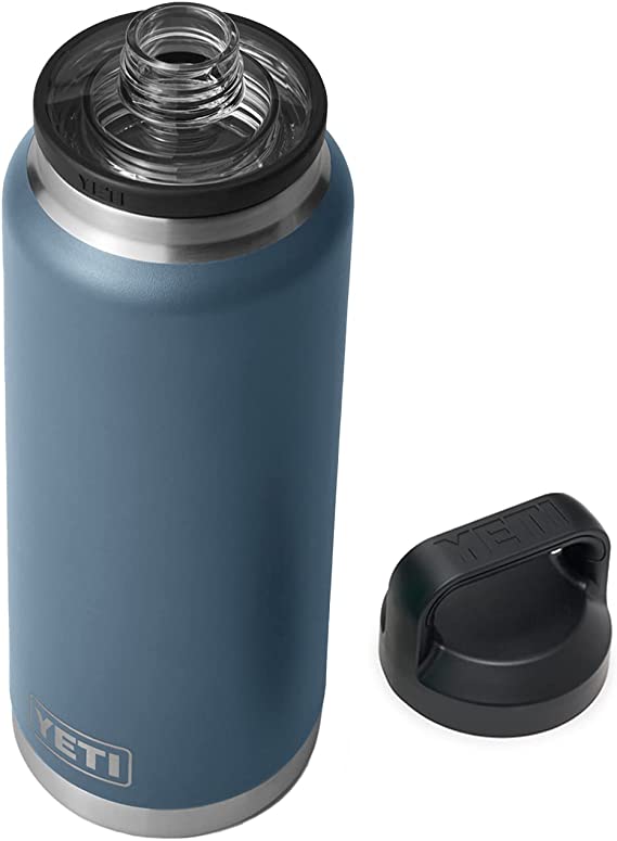 YETI Rambler 36 oz Bottle, Vacuum Insulated, Stainless Steel with Chug Cap