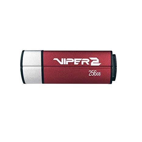 Patriot PV256G3USB Viper 2 USB 3.1, Gen. 1 Flash Drive 256GB 400MB/S Read Speed