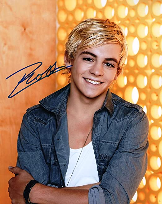 Ross Lynch of R5 reprint signed solo photo #2 Austin & Ally