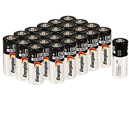 Energizer E90 LR1 N Size, 1.5 Volt Alkaline Batteries [20 pcs]