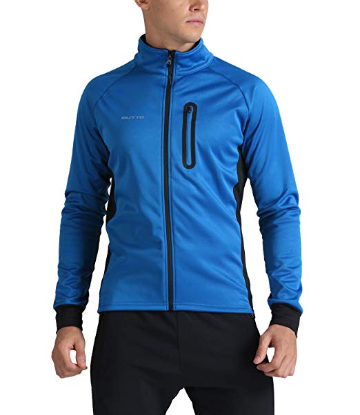 Outto Mens Winter Cycling Jacket Reflective Water Resistant