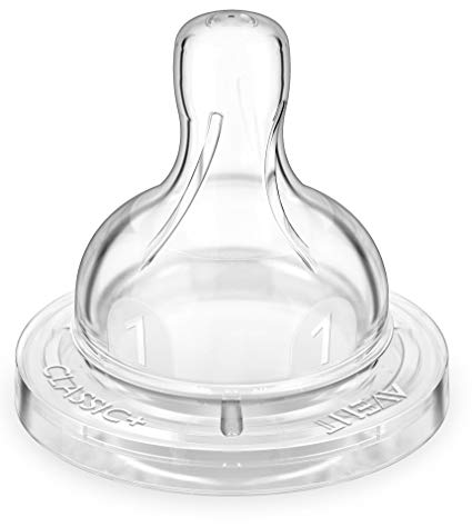 Philips Avent BPA Free Classic Fast Flow Nipple, 2 Count