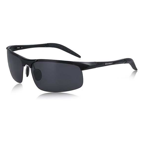 Men's Polarized Sunglasses for Driving Fishing Golf Metal Frame UV400
