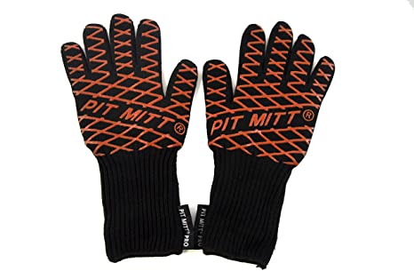 Charcoal Companion CC5165 Pit Mitt Pro BBQ Gloves