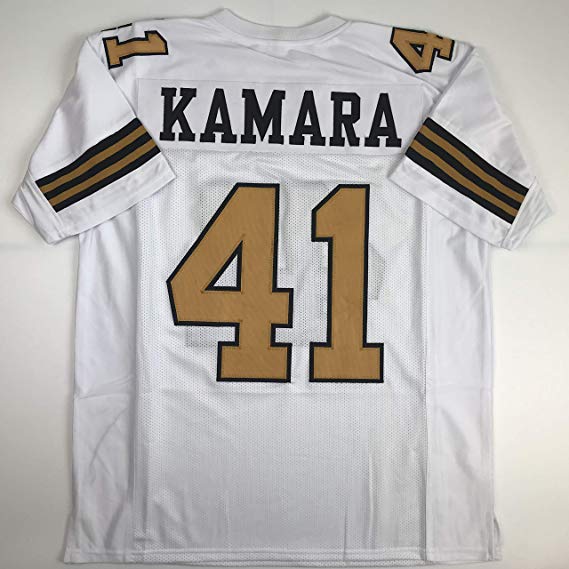 Unsigned Alvin Kamara New Orleans Color Rush Custom Stitched Football Jersey Size Men's XL New No Brands/Logos