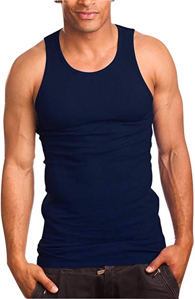 ToBeInStyle Men's A-Shirt Tank Top Muscle Shirt