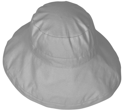 AshopZ Women's Solid Fashion Fold-Up Wide Brim Cotton Sun Bucket Hat