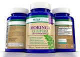 Pure Moringa Oleifera Leaf from the Miracle Tree of the Himalayas - 120 Veggie Capsules - Natures Multivitamin - Packed w Nutrients and Antioxidants - Full Months Supply of 1600mg Per Day