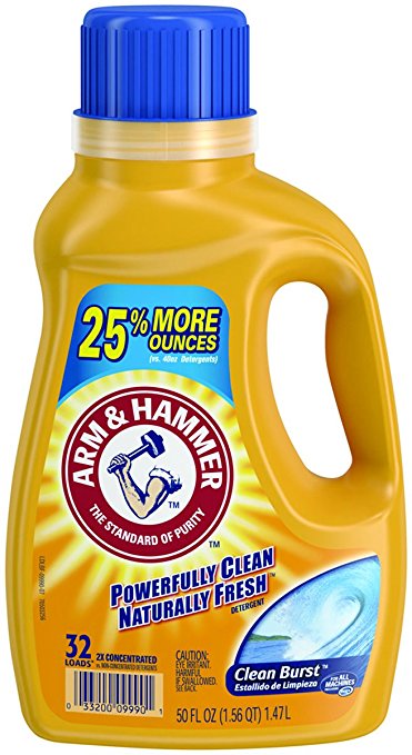Arm & Hammer Liquid Laundry Detergent Concentrate 50 Oz