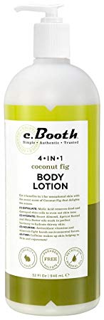 c. Booth 4-In-1 Multi Action Body Lotion - Coconut Fig - 32 Oz
